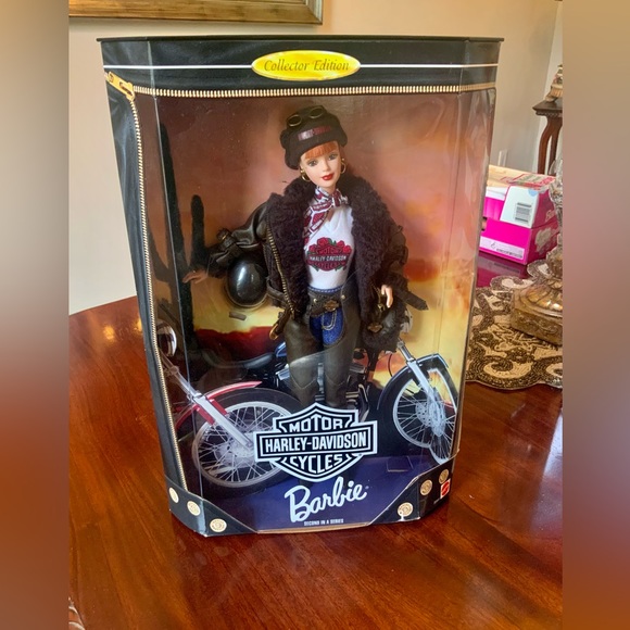 Very rare redhead Harley Davidson Barbie doll